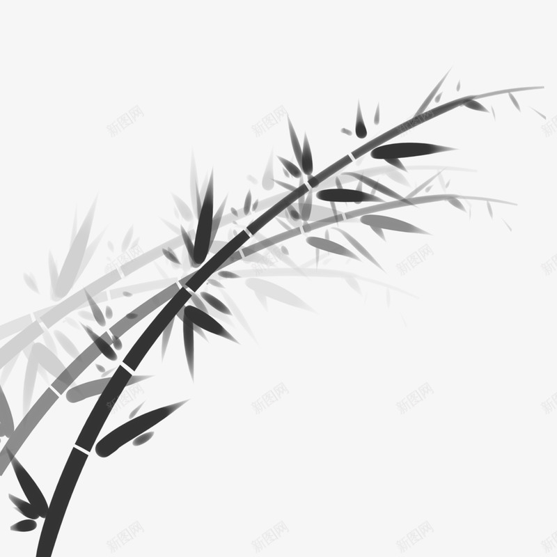 中国风水墨竹子古风竹叶竹林水彩手绘插画免扣PS设计png免抠素材_88icon https://88icon.com 中国 国风 水墨 竹子 古风 竹叶 竹林 水彩 手绘 插画 免扣