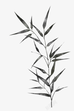 中国风水墨竹子古风竹叶竹林水彩手绘插画免扣PS设计png图片下载 中国风水墨竹子古风竹叶竹林水彩手绘插画免扣PS设计素材