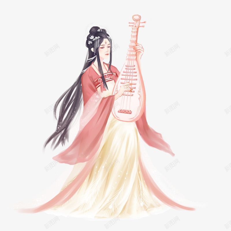蝴蝶古风小人车png免抠素材_88icon https://88icon.com 蝴蝶 古风 小人