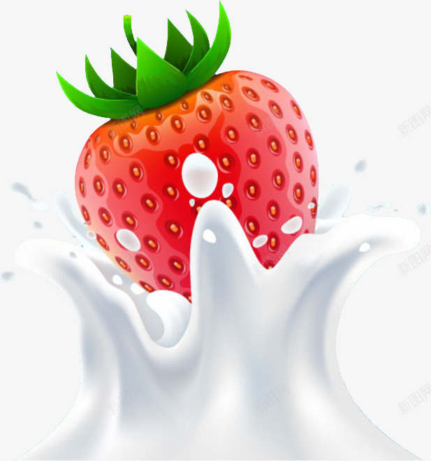 手绘草莓牛奶果蔬食物集中营png免抠素材_88icon https://88icon.com 手绘 草莓 牛奶 果蔬 食物 集中营