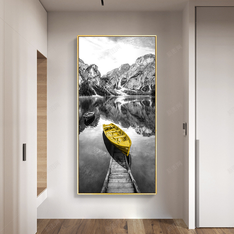 风景画走廊过道装饰画北欧客厅墙挂画玄关画竖版现代简jpg设计背景_88icon https://88icon.com 风景画 走廊 过道 装饰画 北欧 客厅 墙挂画 玄关 画竖版 现代