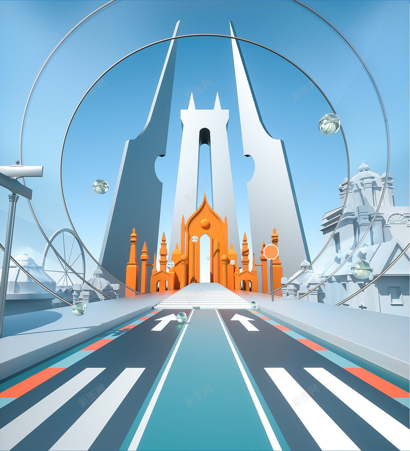 c4d场景蓝天天猫大促金秋活动鼠绘p4d合成空间结jpg设计背景_88icon https://88icon.com 场景 蓝天 天天 猫大 金秋 活动 鼠绘 合成 空间