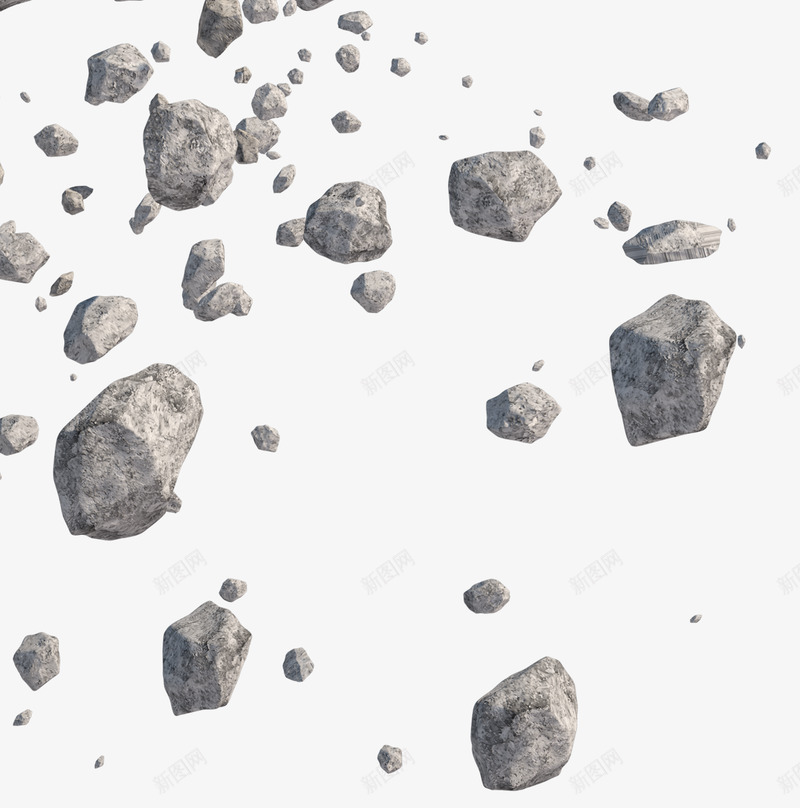 悬浮石块png免抠素材_88icon https://88icon.com 悬浮 石块