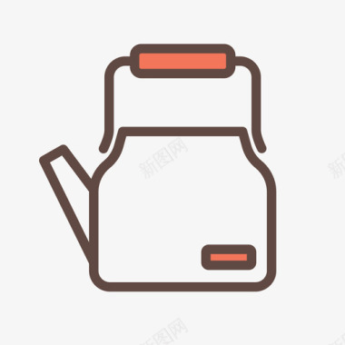 烧水壶图标icon 烧水壶图标