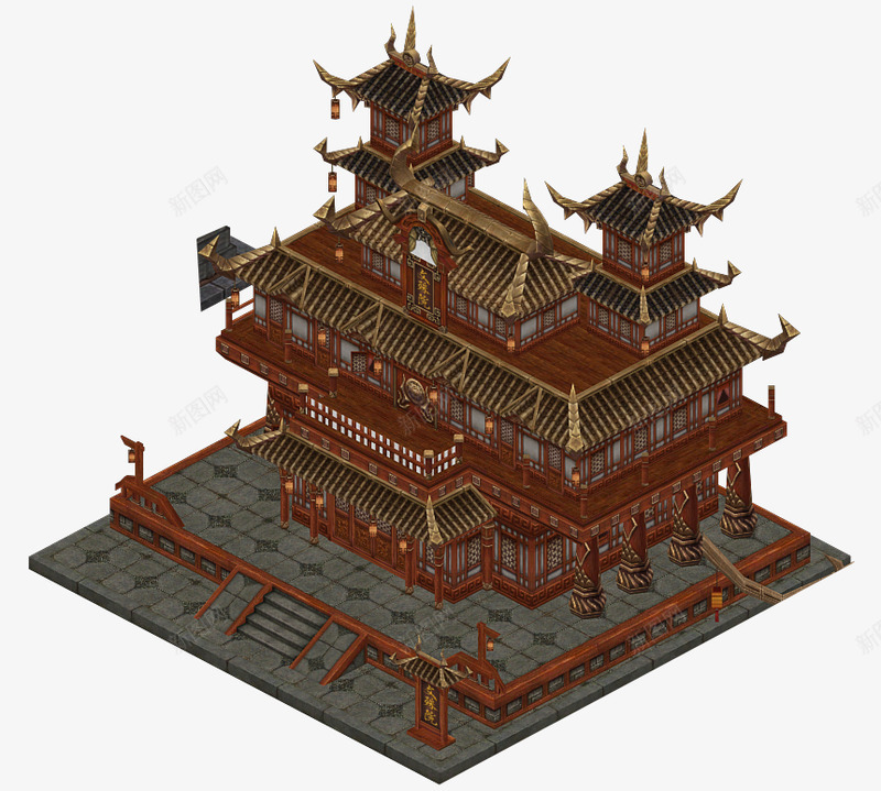 古风建筑单体设计26png免抠素材_88icon https://88icon.com 古风 建筑 单体 设计