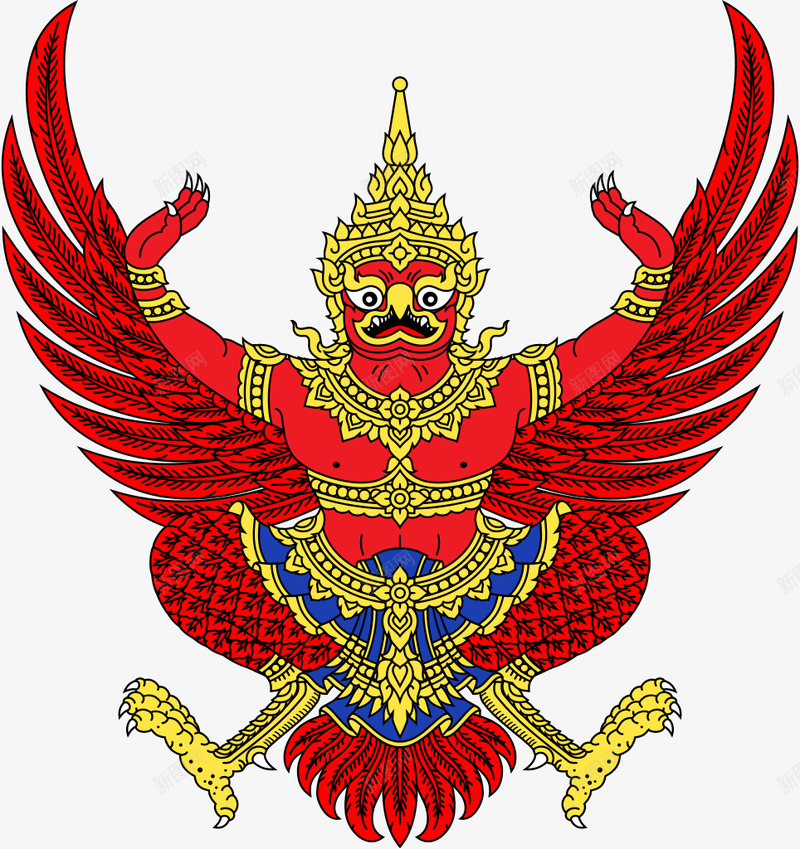 泰国国徽360百科png免抠素材_88icon https://88icon.com 泰国 国徽 百科