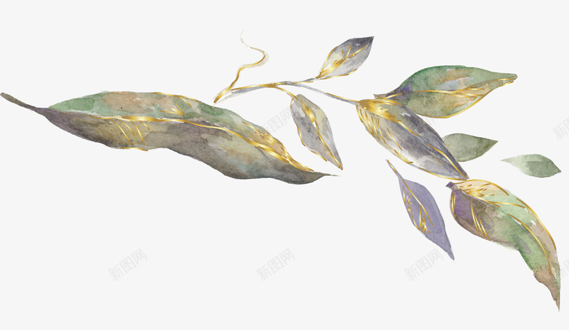 欧式华丽手绘水彩封面花树叶植物包装装饰信封印刷矢量png免抠素材_88icon https://88icon.com 欧式 华丽 手绘 水彩 封面 树叶 植物 包装 装饰 信封 印刷