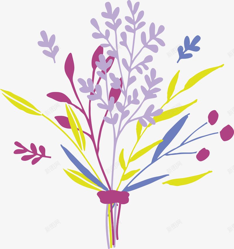 线性花草花卉组合插画27png免抠素材_88icon https://88icon.com 线性 花草 花卉 组合 插画