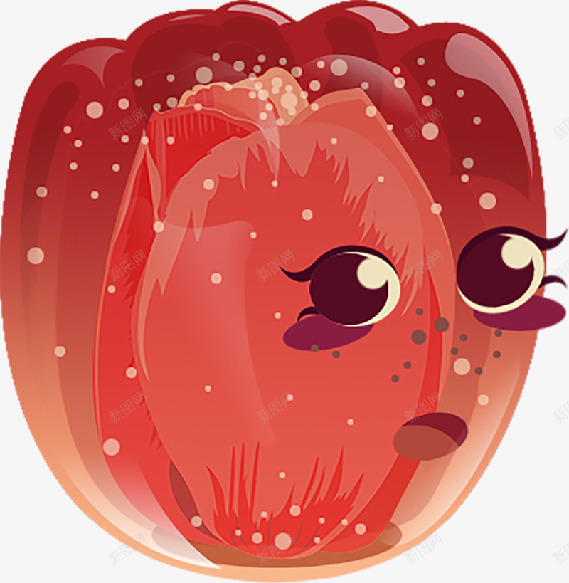 郁金香史莱姆png免抠素材_88icon https://88icon.com 郁金香 史莱姆 莱姆