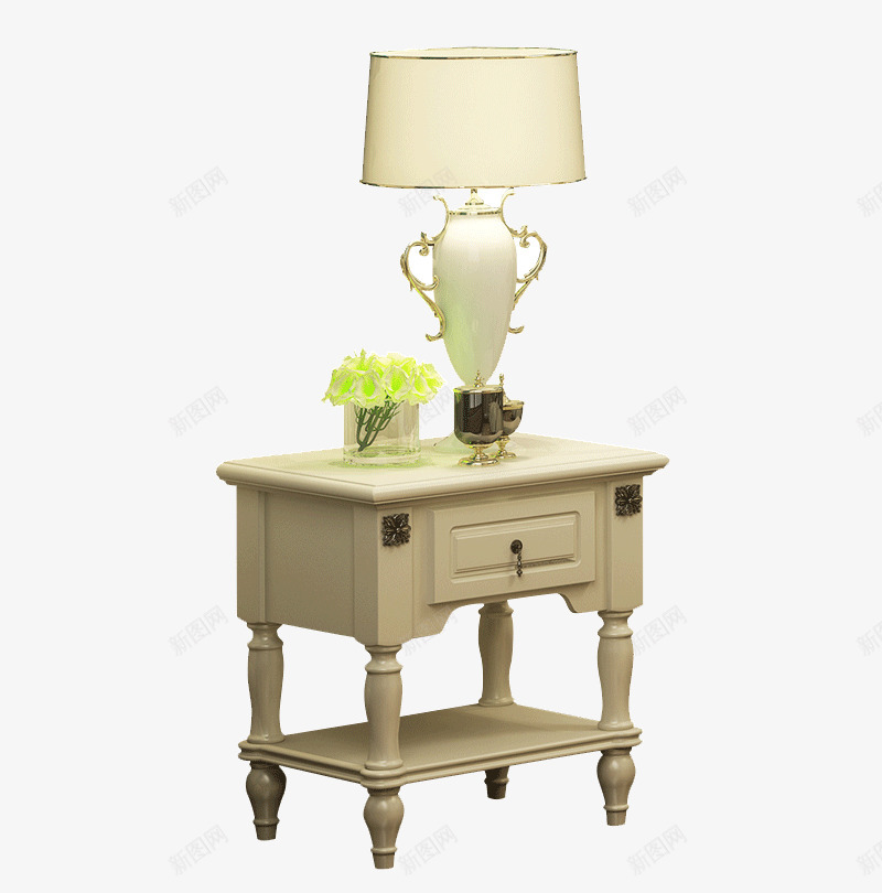 美式床头柜png免抠素材_88icon https://88icon.com 美式 床头柜
