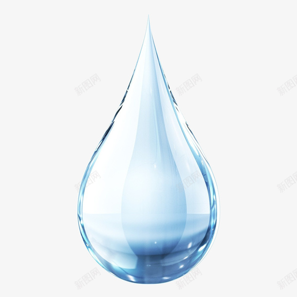 水滴真实素材png免抠素材_88icon https://88icon.com 高清水滴 水滴 蓝色水滴 水
