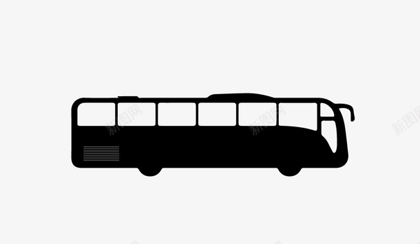 客车大巴车汽车图ai免抠素材_88icon https://88icon.com 大巴车 汽车 客车 公交车