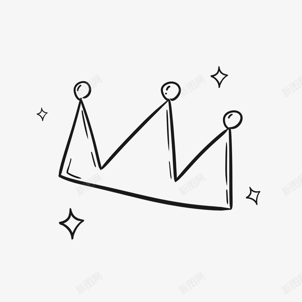 简单皇冠装饰psd免抠素材_88icon https://88icon.com 简单皇冠 王冠装饰 手绘卡通 手绘皇冠