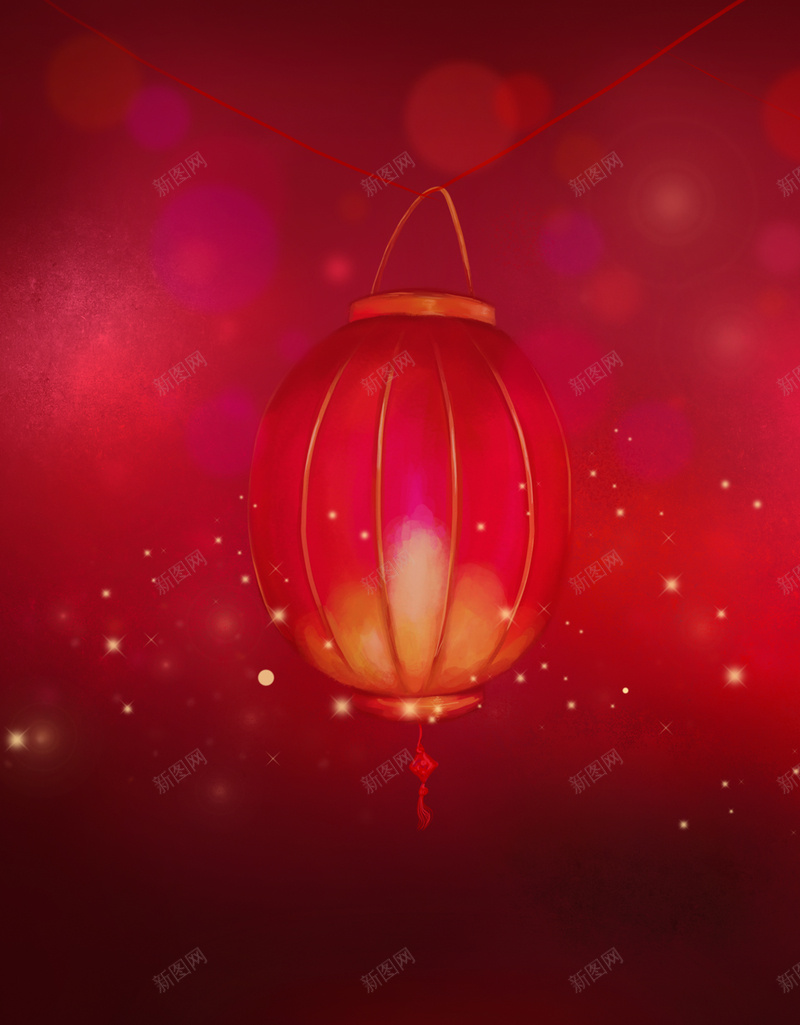 新年春节背景图手绘光效装饰jpg设计背景_88icon https://88icon.com 灯笼 春节 背景图 光效 装饰元素 元旦 新春