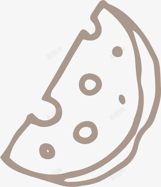 手绘卡通奶酪png免抠素材_88icon https://88icon.com 手绘卡通 奶酪 美食 一块奶酪 美味