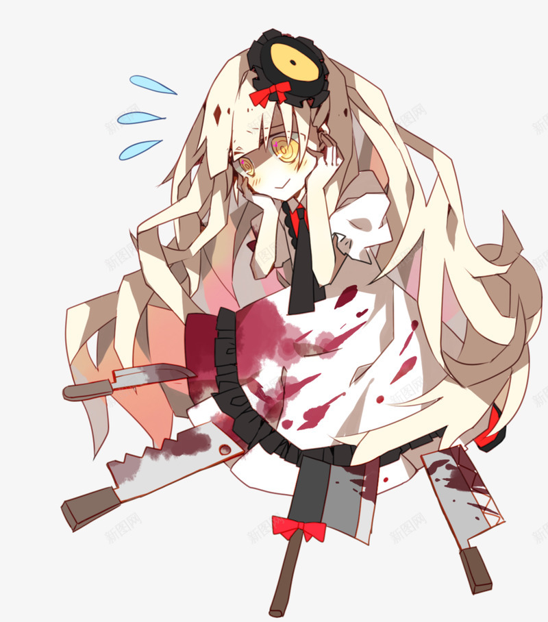 动漫彩色手绘卡通画稿png免抠素材_88icon https://88icon.com 动漫 彩色 手绘 卡通 卡通画 画稿