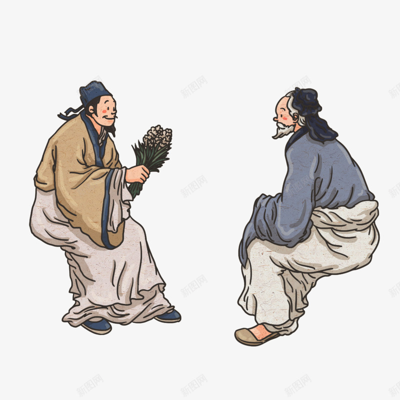 中医人物3png免抠素材_88icon https://88icon.com 中医 人物