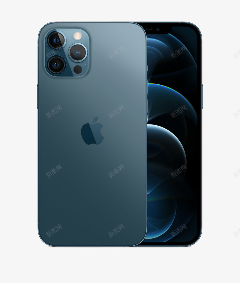 iPhone12Pro海蓝色png免抠素材_88icon https://88icon.com 海蓝 蓝色