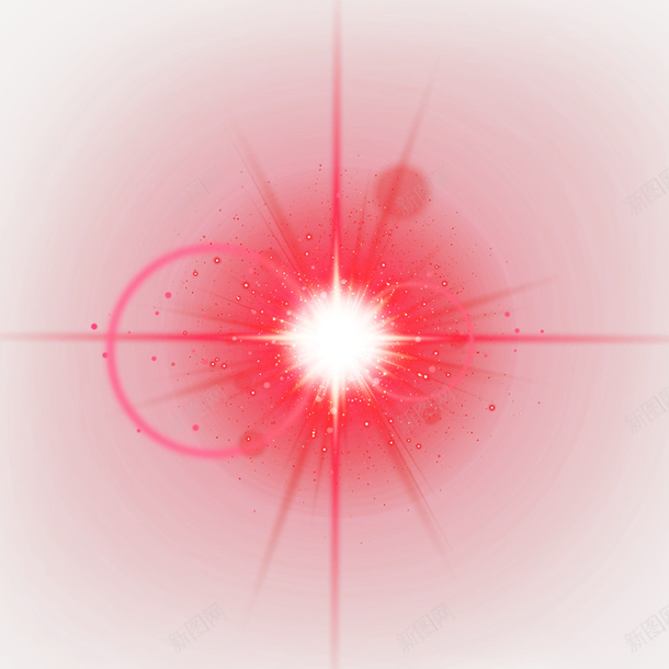 星光火红原色png免抠素材_88icon https://88icon.com 原色 火红 星光 圆形