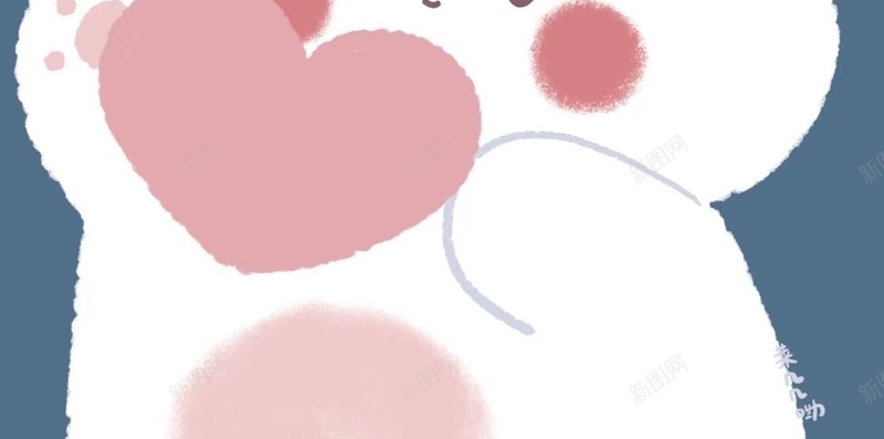 蓝色可爱兔子背景图jpg设计背景_88icon https://88icon.com 儿童拍照背景 兔子 卡通 可爱 蓝色
