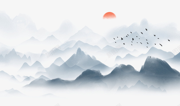 山水线稿素材文件1png免抠素材_88icon https://88icon.com 山水 线稿 素材 文件