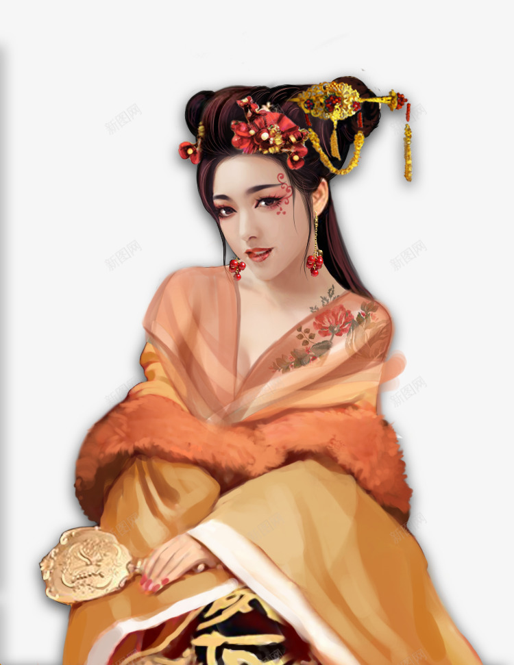 15妲己薄纱png免抠素材_88icon https://88icon.com 妲己 薄纱