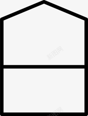 房屋建筑物地板图标icon 房屋建筑物地板图标