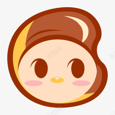 蚕豆图标icon 蚕豆图标