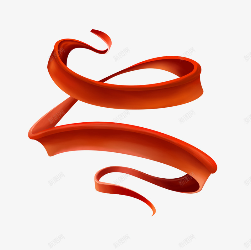 活动红色丝带免扣png免抠素材_88icon https://88icon.com 活动 红色 丝带 免扣