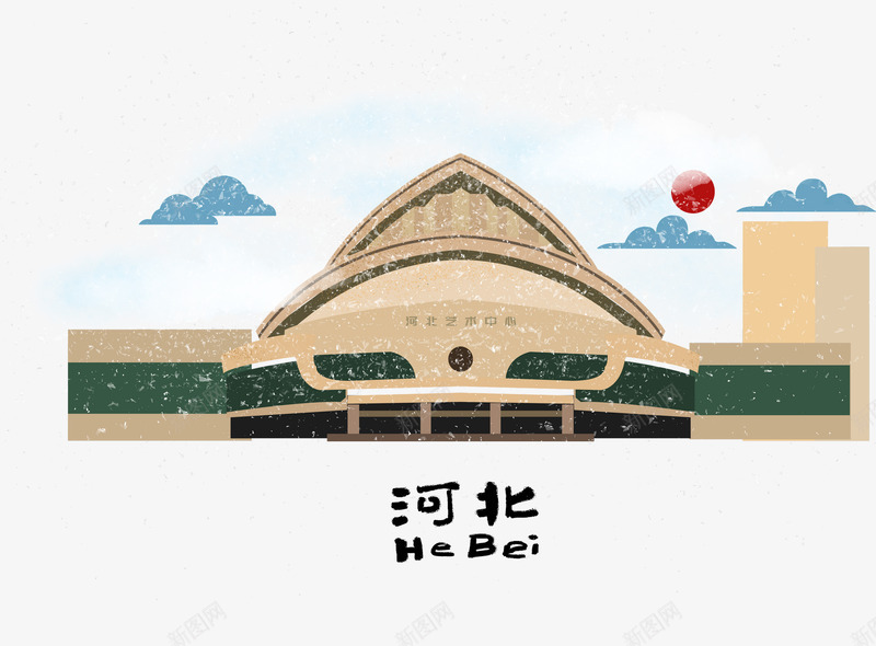 手绘中国城市卡通地标建筑LOGO插画图案PSD分层png免抠素材_88icon https://88icon.com 手绘 中国 城市 卡通 地标 建筑 插画 图案 分层