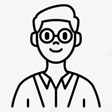 男人头像男性用户图标icon 男人头像男性用户图标