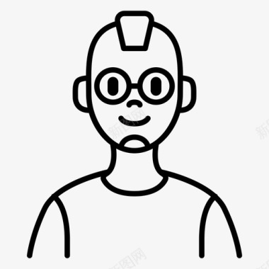 男人头像男性用户图标icon 男人头像男性用户图标