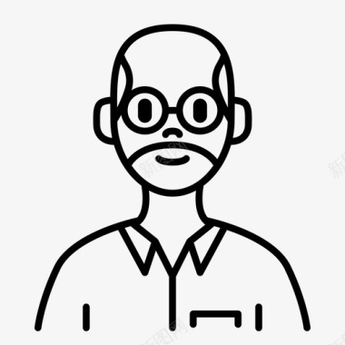 男人头像男性用户图标icon 男人头像男性用户图标