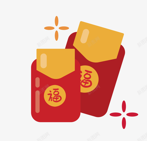 春节素材免扣透明元素红包png免抠素材_88icon https://88icon.com 元宝 元素 免扣透明 春节 春节ps素材 素材 红包 鞭炮