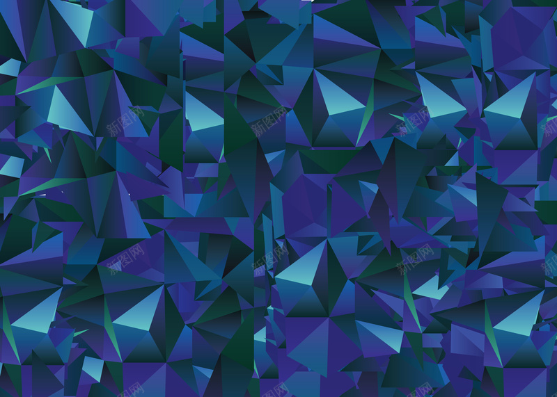 紫绿色的多边形晶体高清背景图jpg设计背景_88icon https://88icon.com 多边形 晶体 图片 高清