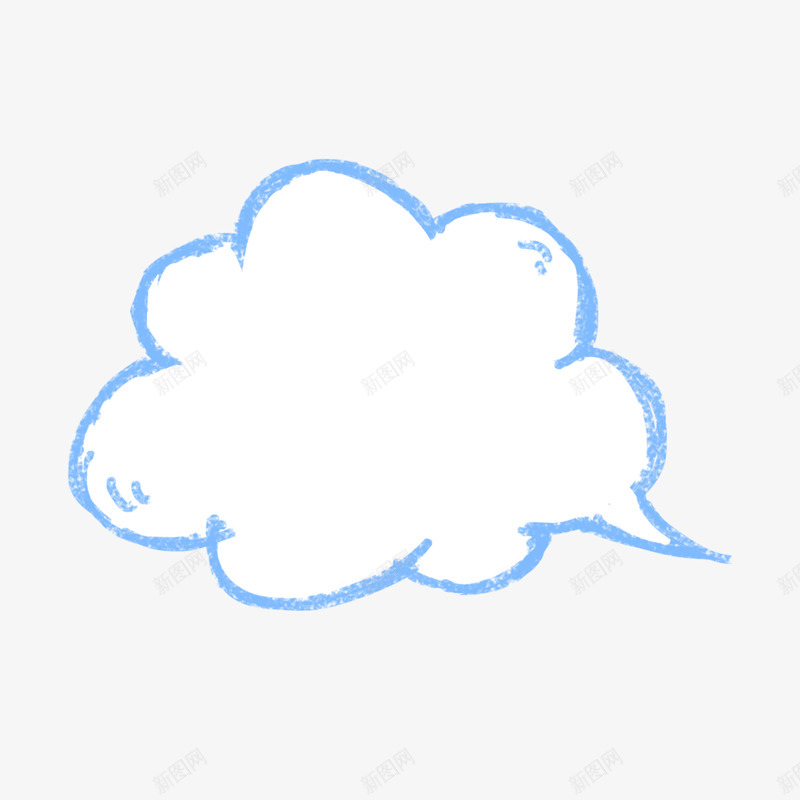 Q版涂鸦对话框png素材png免抠素材_88icon https://88icon.com 涂鸦 对话框 素材