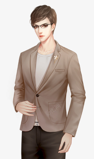 眼镜西装男西装png免抠素材_88icon https://88icon.com 西装 眼镜