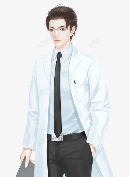医生独作诗画里png免抠素材_88icon https://88icon.com 医生 作诗 画里