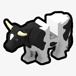 奶牛生物蛋形象png免抠素材_88icon https://88icon.com 奶牛 生物 蛋形 形象