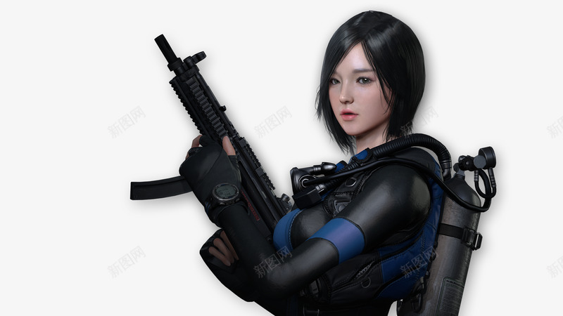 2No1FPS2古风建模png免抠素材_88icon https://88icon.com 古风 建模