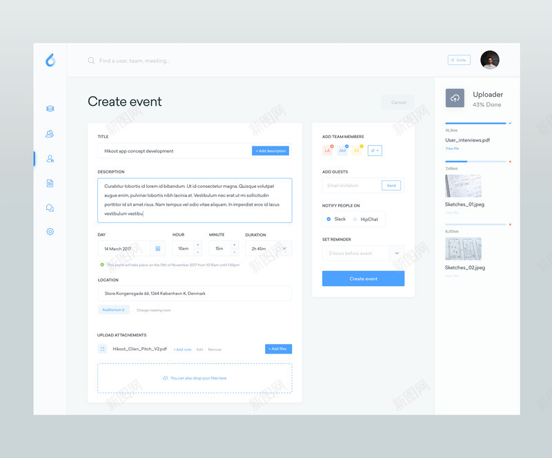 Create event dashboard v2网站png免抠素材_88icon https://88icon.com 网站
