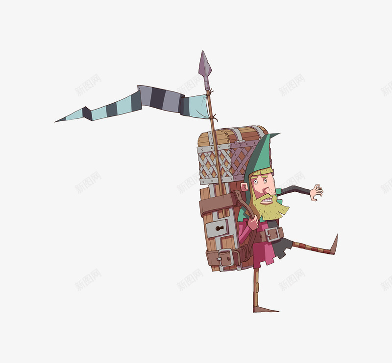 Sir Albert the Brave hehe D ehhhm hm hmmm coconuts插画png免抠素材_88icon https://88icon.com 插画