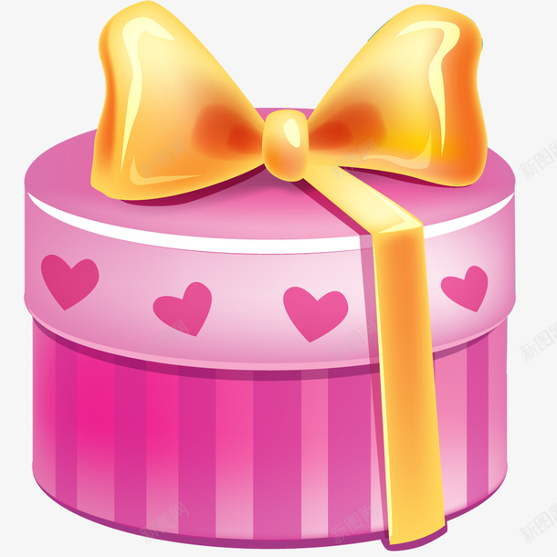 粉色爱心蝴蝶结礼盒png免抠素材_88icon https://88icon.com 粉色 爱心 蝴蝶结 礼盒 一个