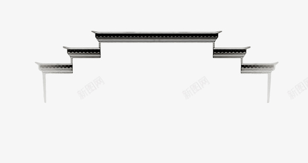 中国风屋檐门楼素材png免抠素材_88icon https://88icon.com 中国风 古代牌楼 素材 背景 门楼 高清PNG