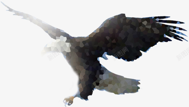 空中飞翔的老鹰png免抠素材_88icon https://88icon.com 创意 扑腾 飞鸟 鸟类 鹰