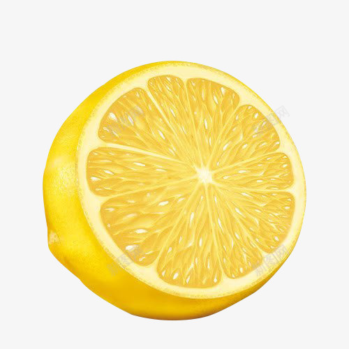 新鲜食材切半进口柠檬png免抠素材_88icon https://88icon.com 进口 柠檬 食材 植物