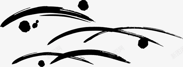 中国风水波波浪beps免抠素材_88icon https://88icon.com 中国风 水波 波浪 黑白 国潮 中式