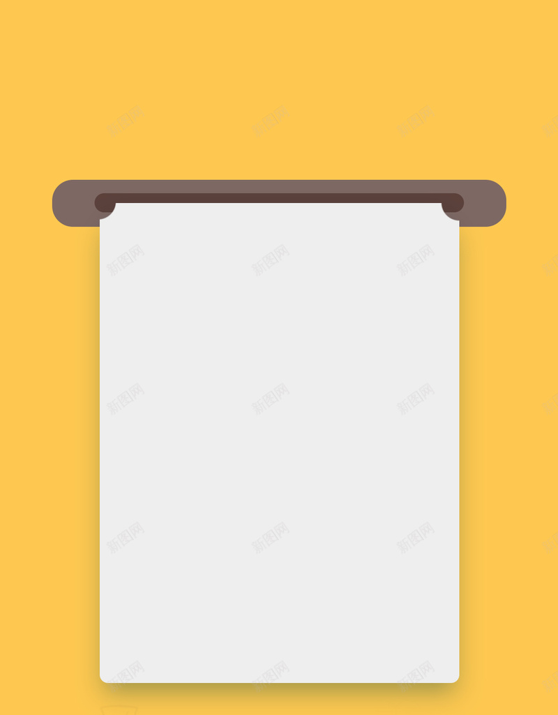 黄色打卡背景素材psd设计背景_88icon https://88icon.com h5背景素材 几何风 卡片 建筑 扁平 打卡 打卡表 简洁 黄色背景