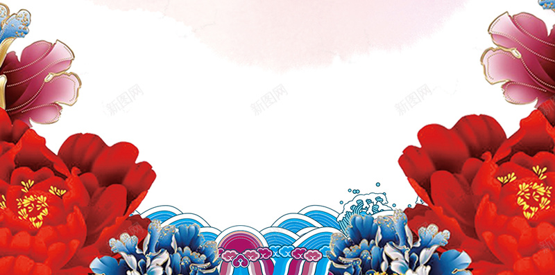 简约大气中秋国庆节PSD分层H5psd设计背景_88icon https://88icon.com 中秋国庆节 大气 水彩 灯笼 简约 PSD分层 H5