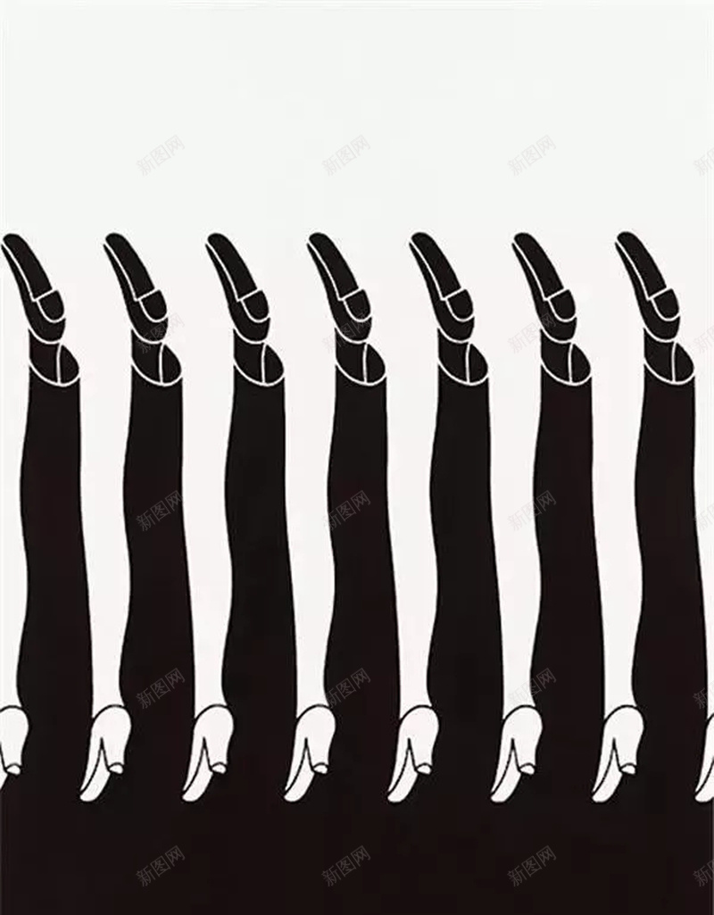多脚的宣传海报设计psd设计背景_88icon https://88icon.com 女生 抽象 男生 皮鞋 脚 寓意 画中画 黑白 表演